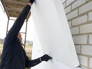 Утепление стен дома пенопластом – эффективный результат без переплат