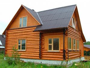 Как выглядят рубленые деревянные дома и строения из бруса